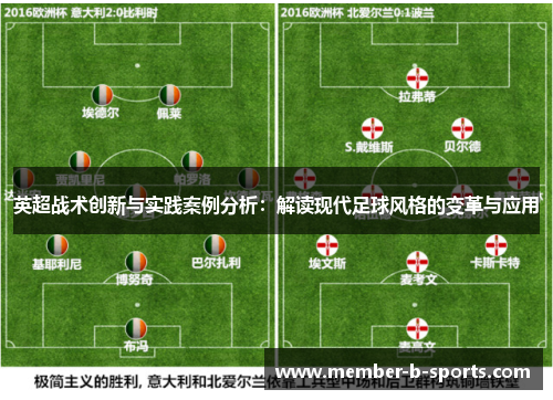 英超战术创新与实践案例分析：解读现代足球风格的变革与应用